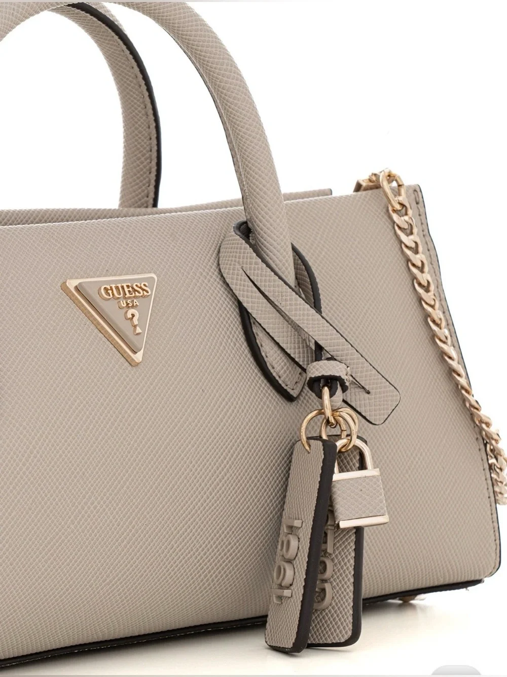 GUESS Noelle II Girlfriend Satchel Grey